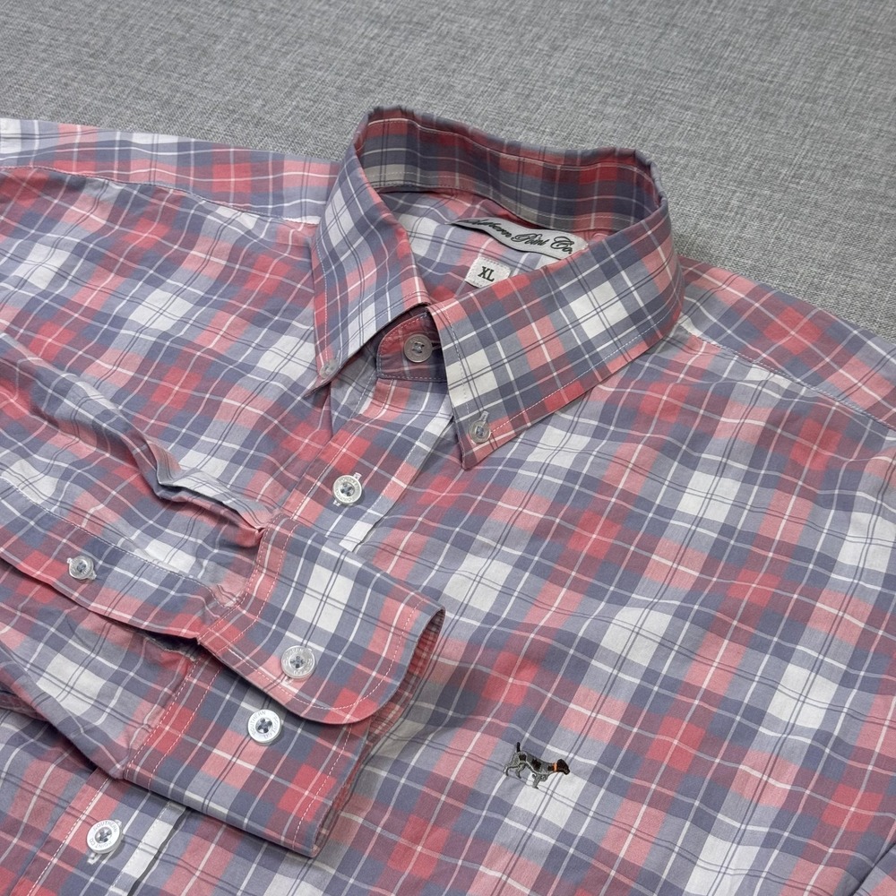 Southern Point Co. Button-Down Shirt Mens XL Multicolor Plaid Long Sleeve